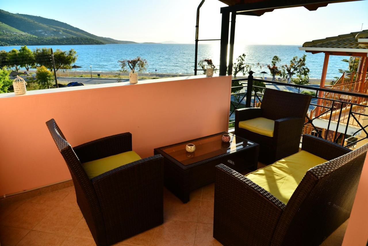 Sea View Luxury Apartment Platariá Exterior foto